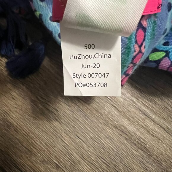 Lilly Pulitzer Resort Scarf High Tide Bringing Mermaid Back - Picture 6 of 6